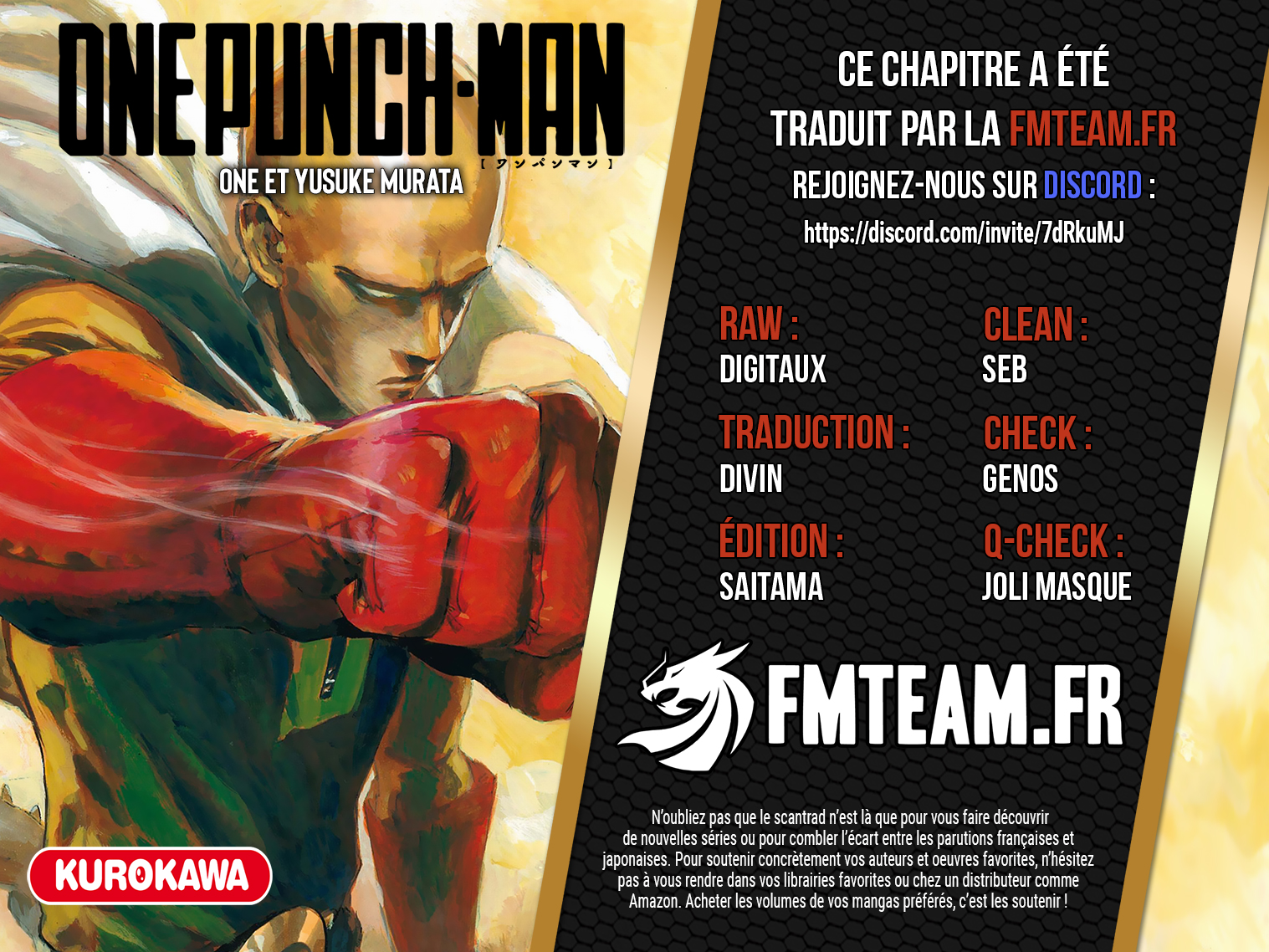 Lecture en ligne One Punch Man 211 page 2