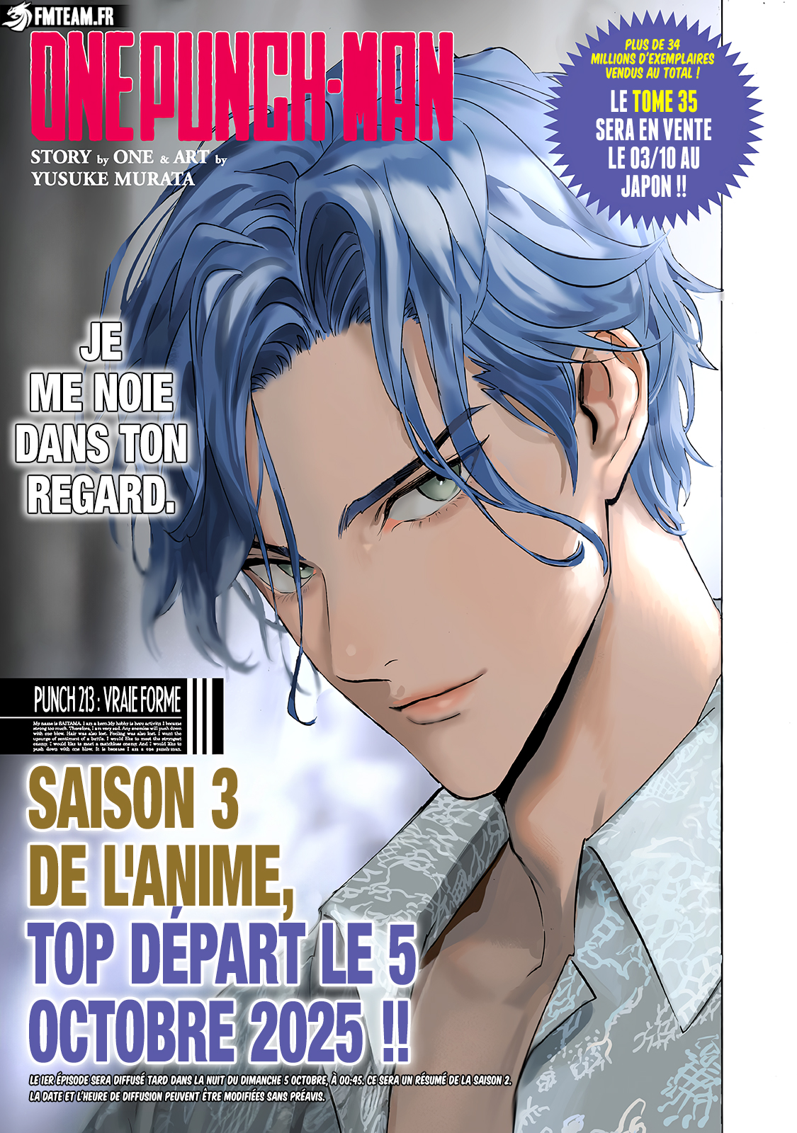 Lecture en ligne One Punch Man 213 page 1