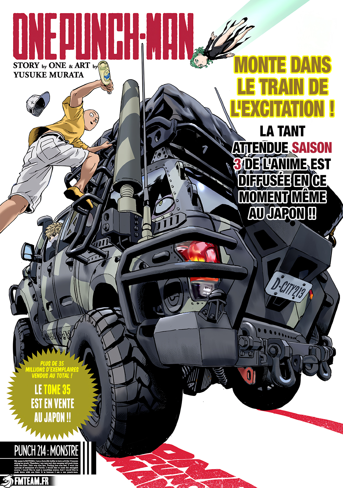 Lecture en ligne One Punch Man 214 page 1