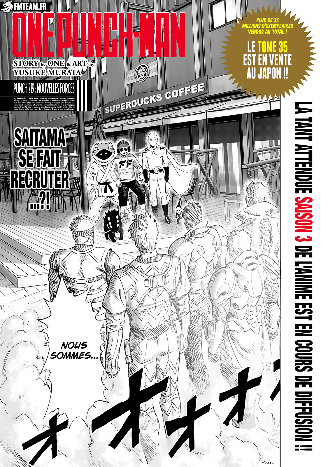 Lecture en ligne One Punch Man 219 page 1