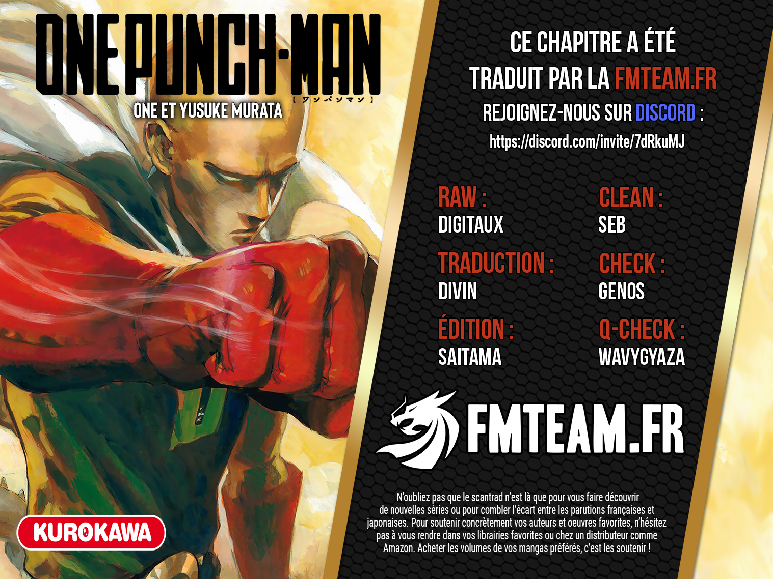 Lecture en ligne One Punch Man 222 page 2