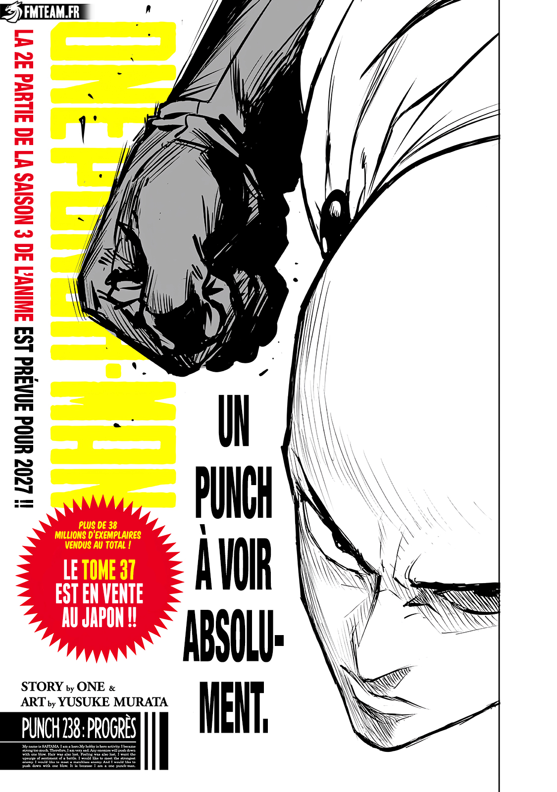 Lecture en ligne One Punch Man 238 page 1