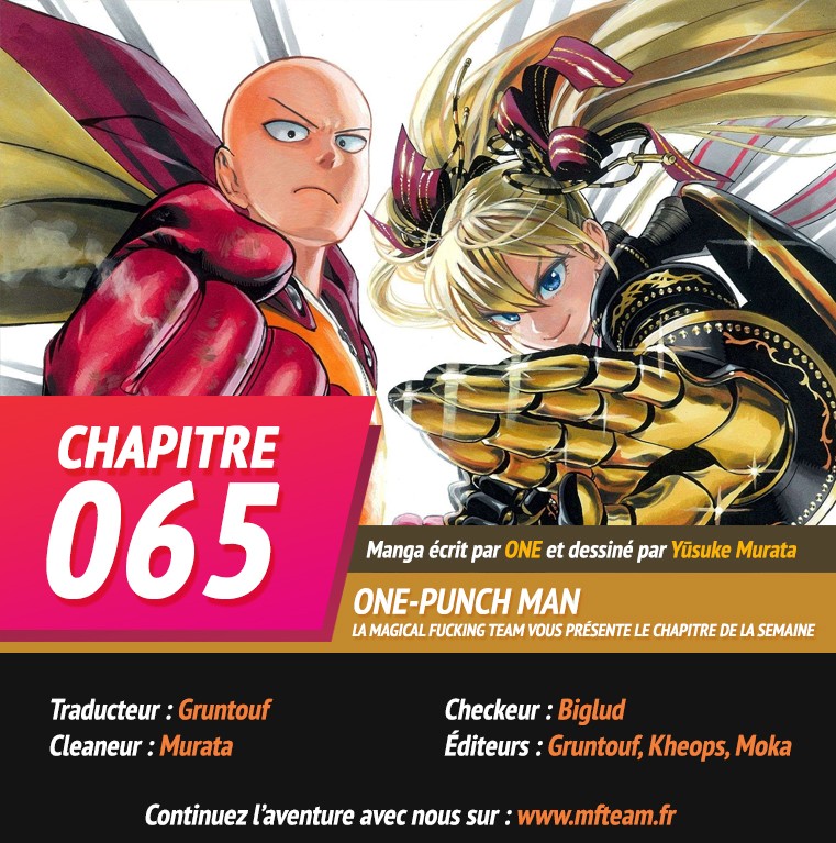 Lecture en ligne One Punch Man 65 page 1