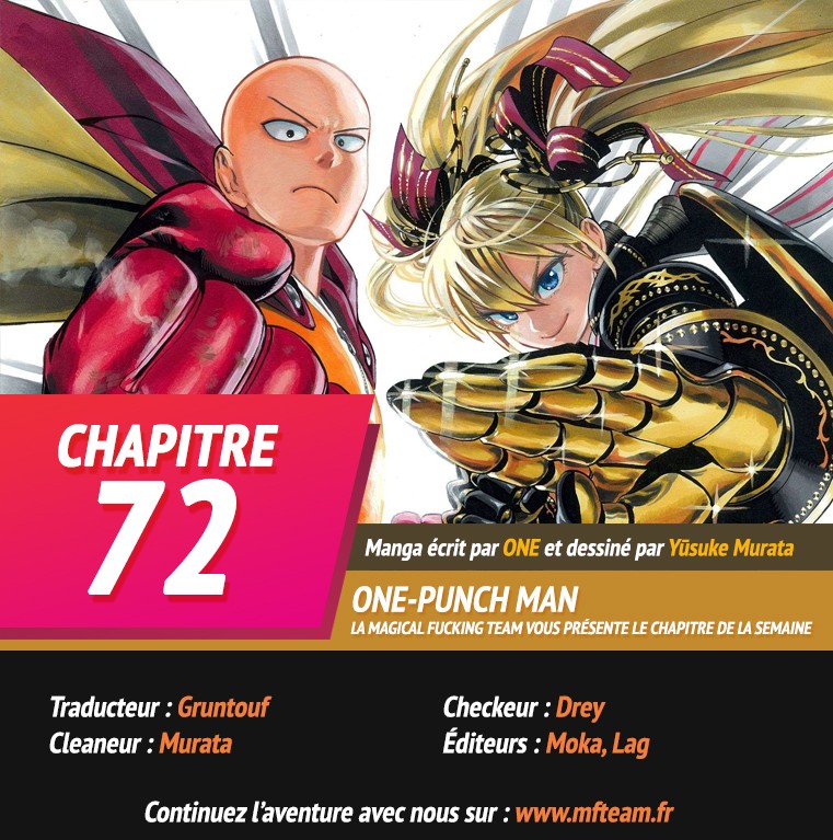 Lecture en ligne One Punch Man 72 page 1