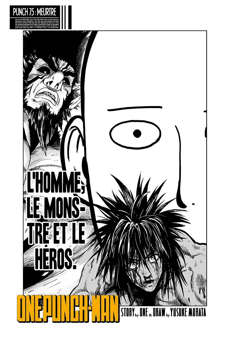 Lecture en ligne One Punch Man 75 page 2
