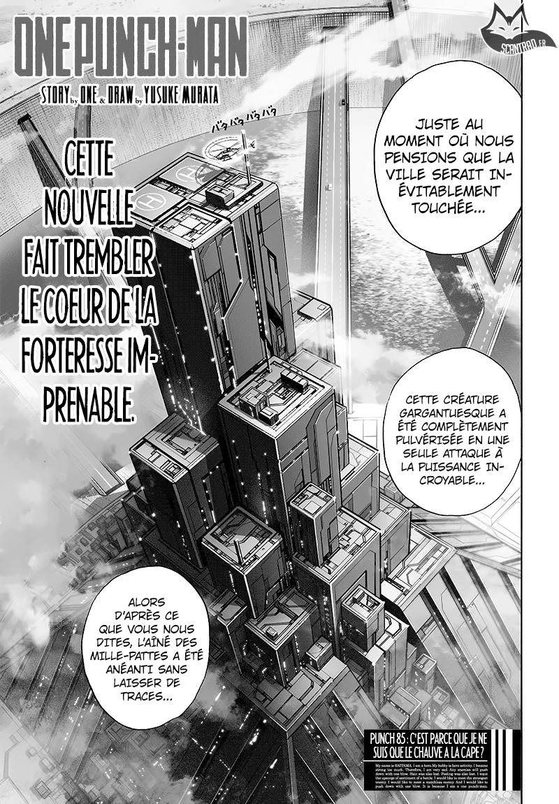 Lecture en ligne One Punch Man 85 page 1