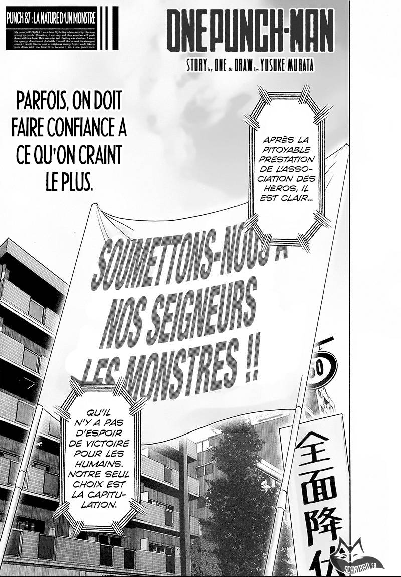 Lecture en ligne One Punch Man 87 page 1