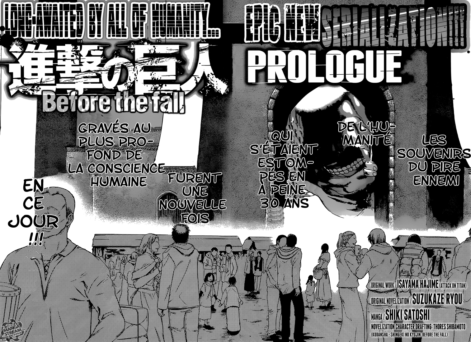 Lecture en ligne Shingeki No Kyojin 1 page 3