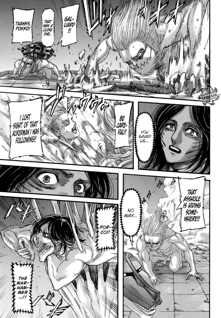 Lecture en ligne Shingeki No Kyojin 103 page 15