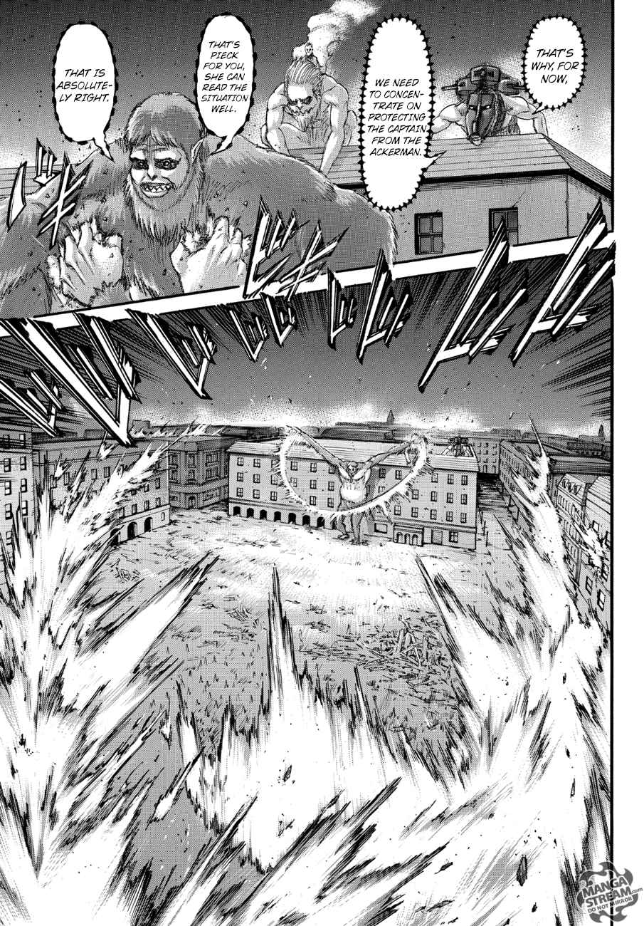 Lecture en ligne Shingeki No Kyojin 103 page 21