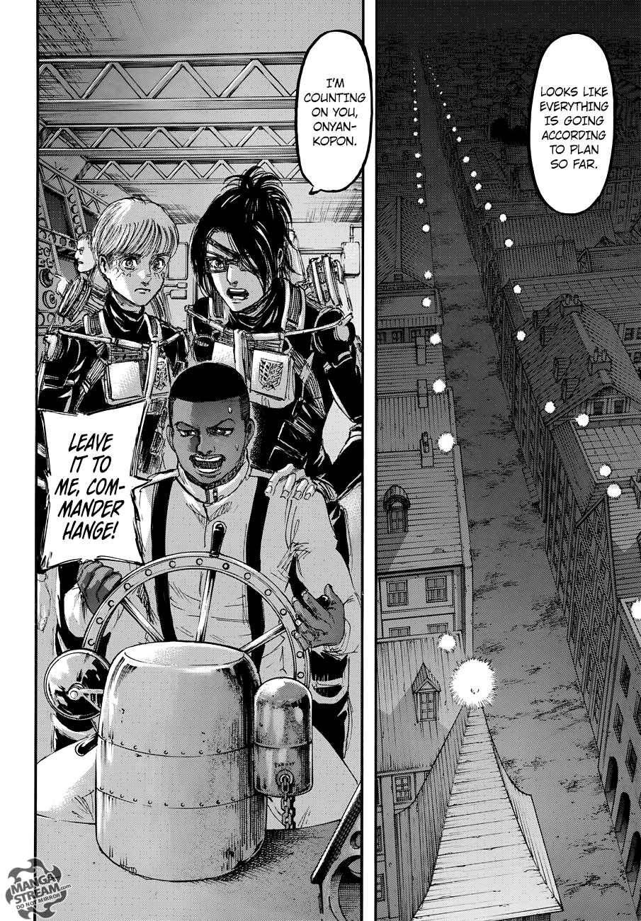 Lecture en ligne Shingeki No Kyojin 104 page 23