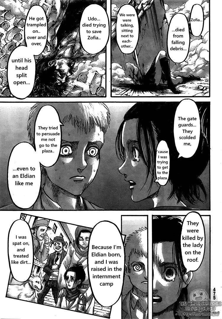 Lecture en ligne Shingeki No Kyojin 105 page 11