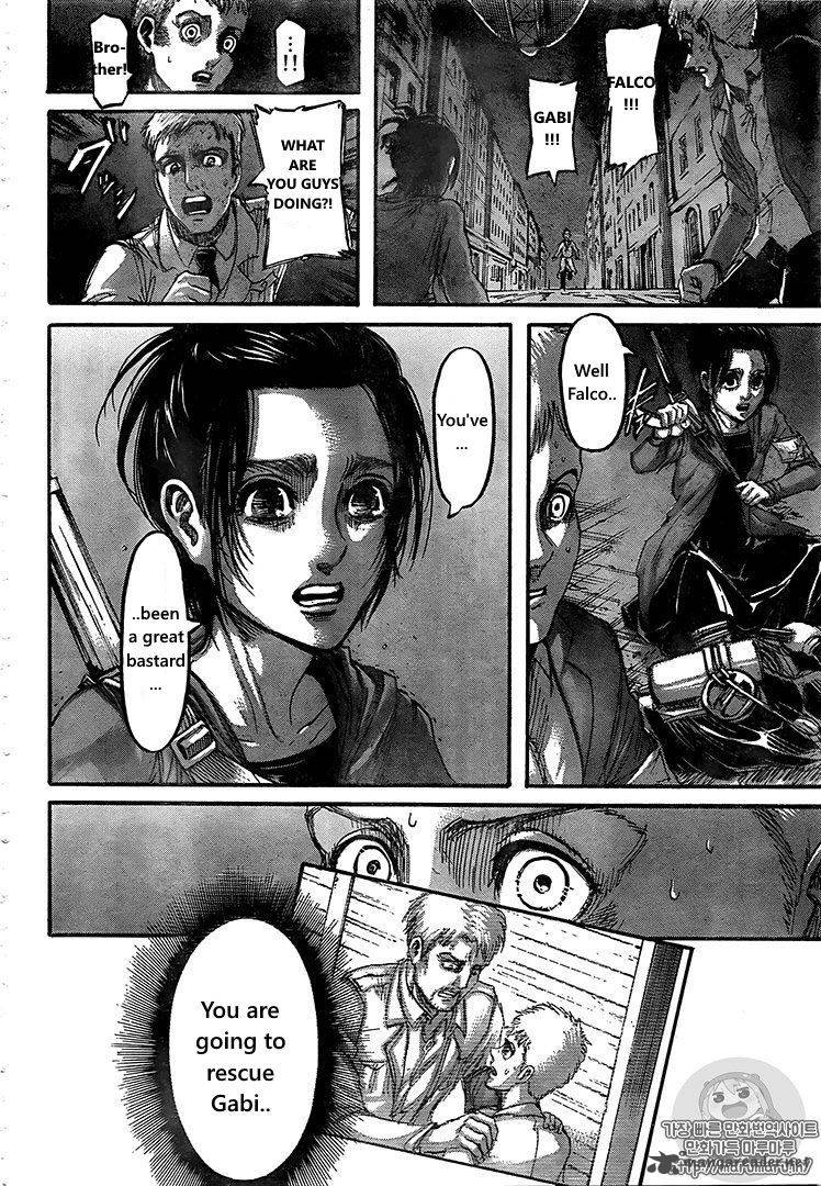 Lecture en ligne Shingeki No Kyojin 105 page 20