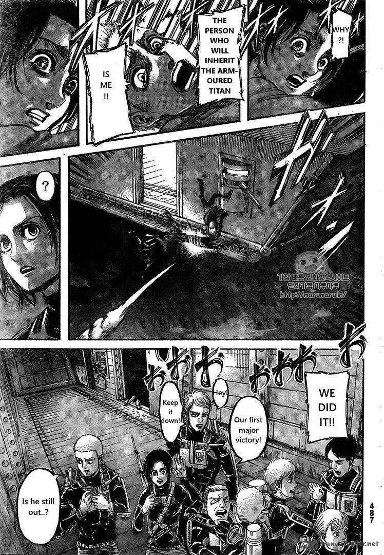 Lecture en ligne Shingeki No Kyojin 105 page 23