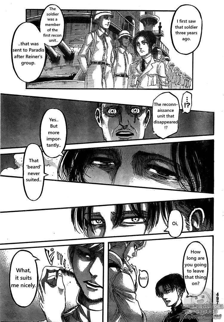 Lecture en ligne Shingeki No Kyojin 105 page 31