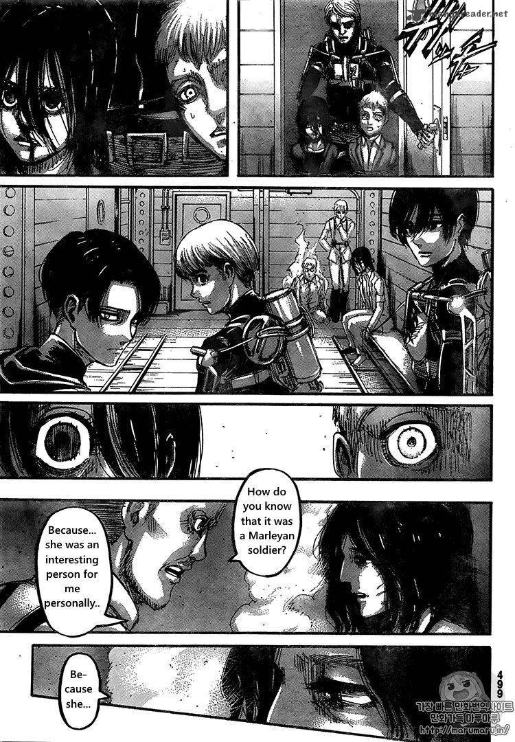 Lecture en ligne Shingeki No Kyojin 105 page 33
