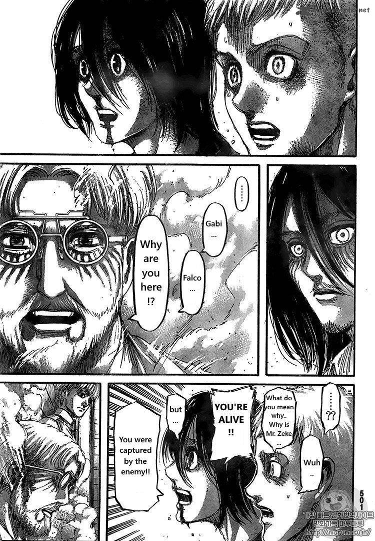 Lecture en ligne Shingeki No Kyojin 105 page 35