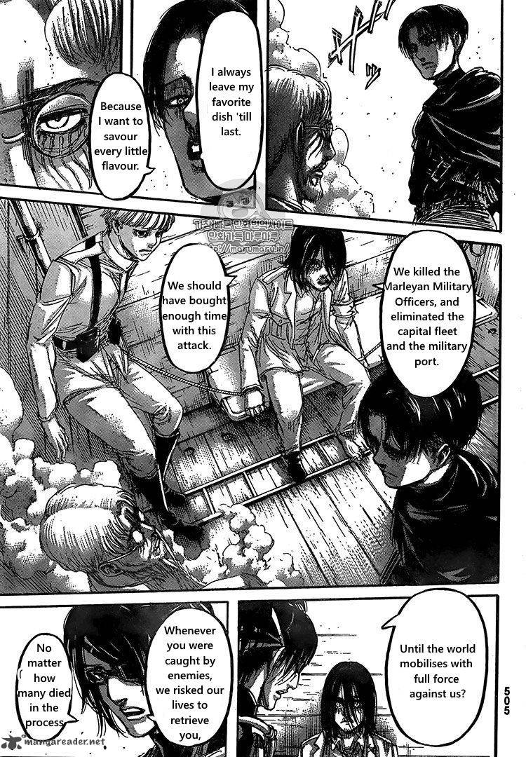 Lecture en ligne Shingeki No Kyojin 105 page 39