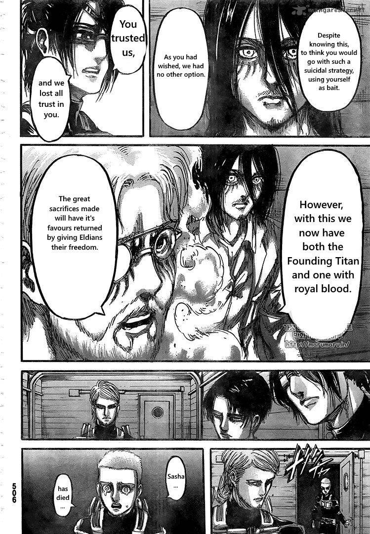 Lecture en ligne Shingeki No Kyojin 105 page 40