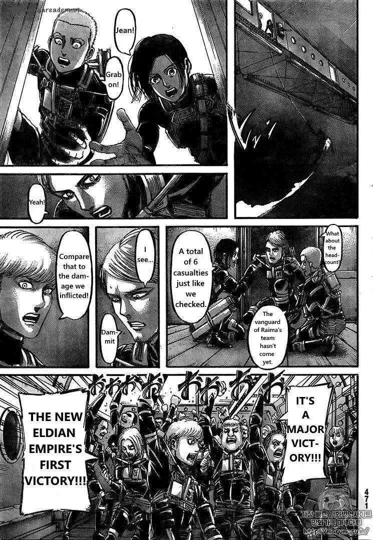 Lecture en ligne Shingeki No Kyojin 105 page 7