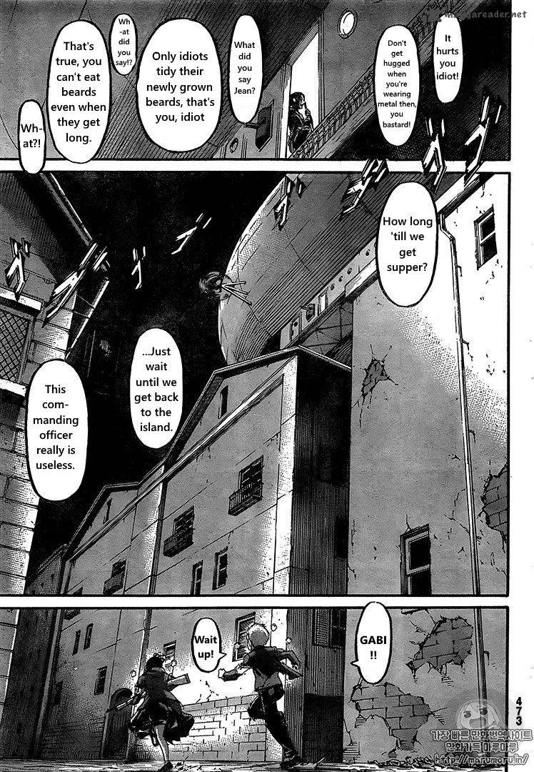 Lecture en ligne Shingeki No Kyojin 105 page 9