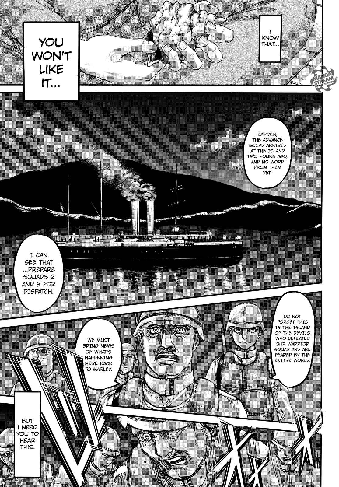 Lecture en ligne Shingeki No Kyojin 106 page 1