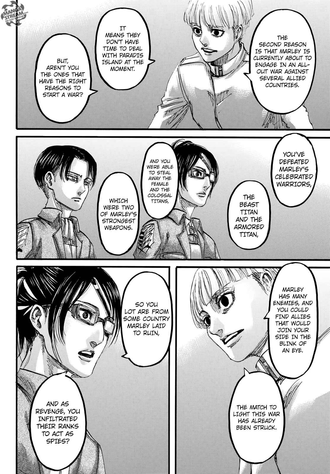 Lecture en ligne Shingeki No Kyojin 106 page 15