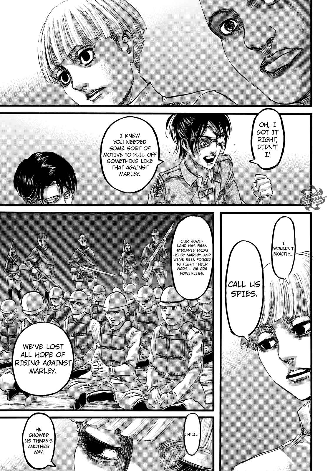 Lecture en ligne Shingeki No Kyojin 106 page 16