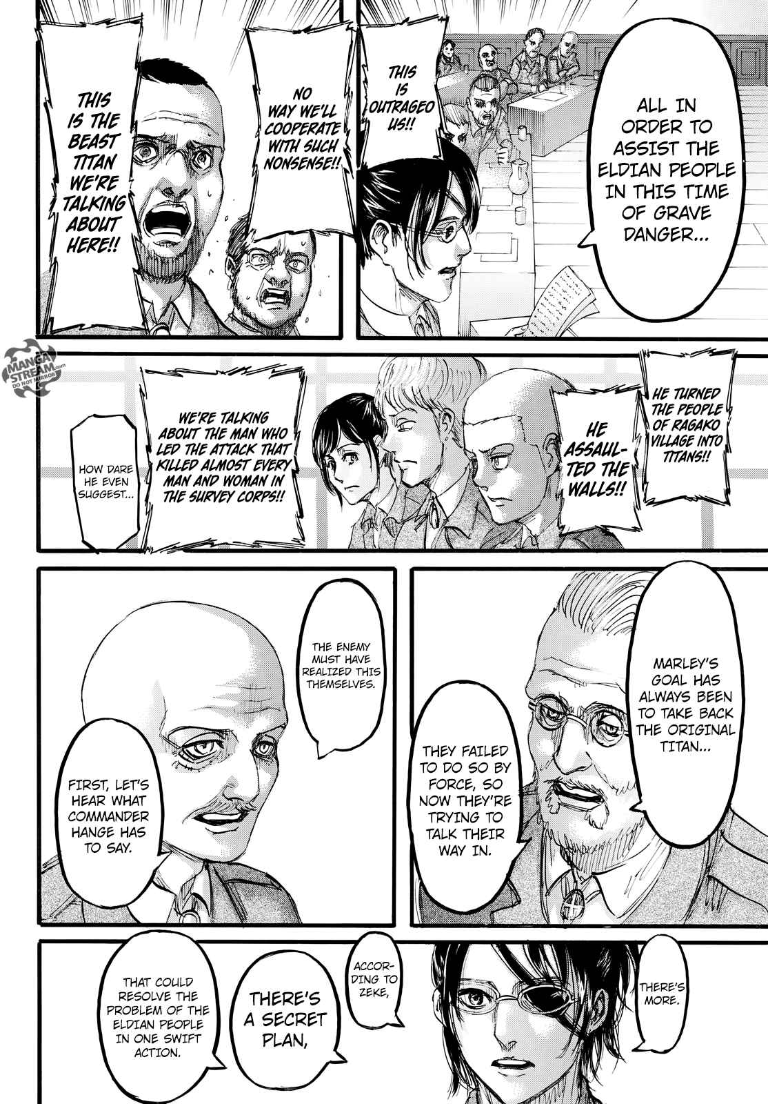 Lecture en ligne Shingeki No Kyojin 106 page 21