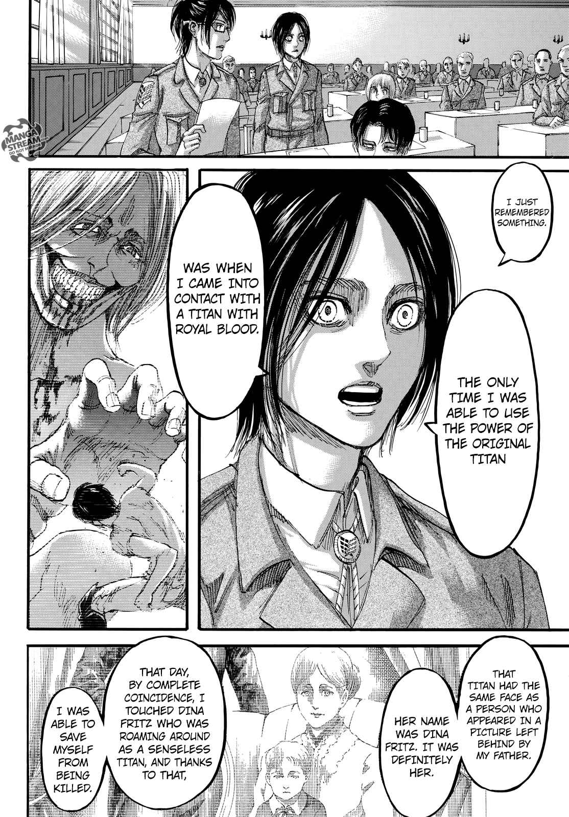 Lecture en ligne Shingeki No Kyojin 106 page 23