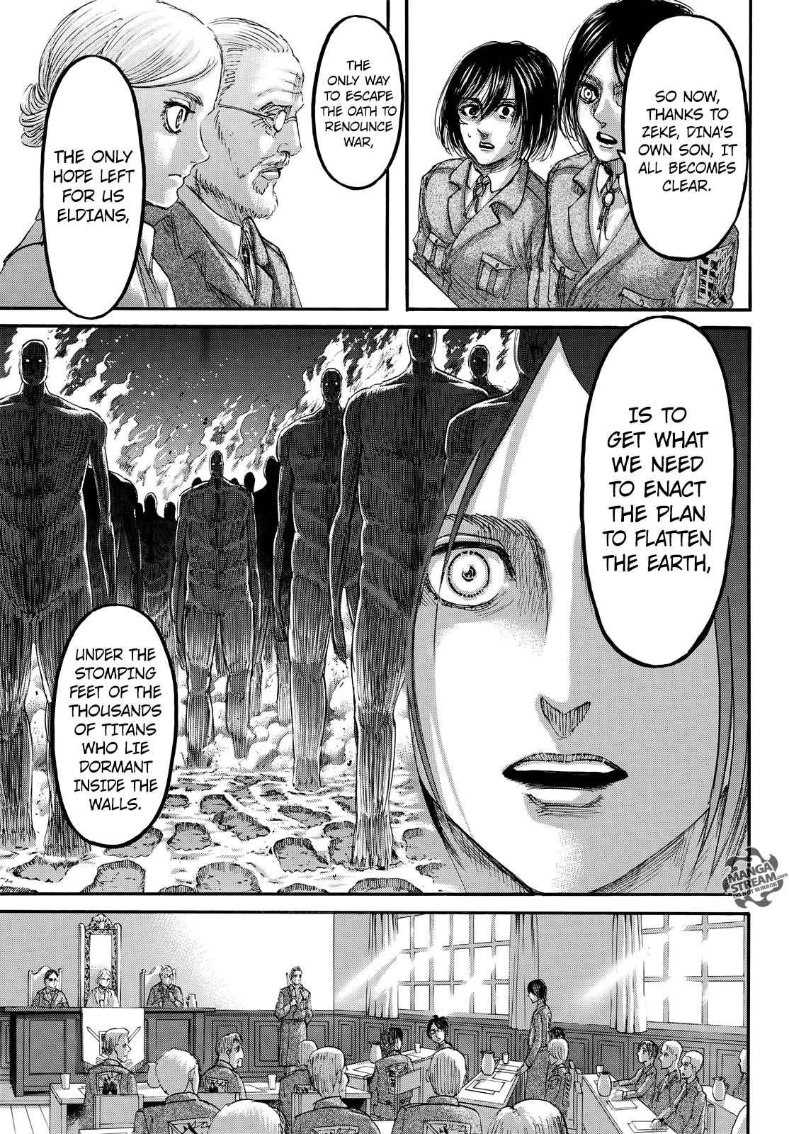 Lecture en ligne Shingeki No Kyojin 106 page 24