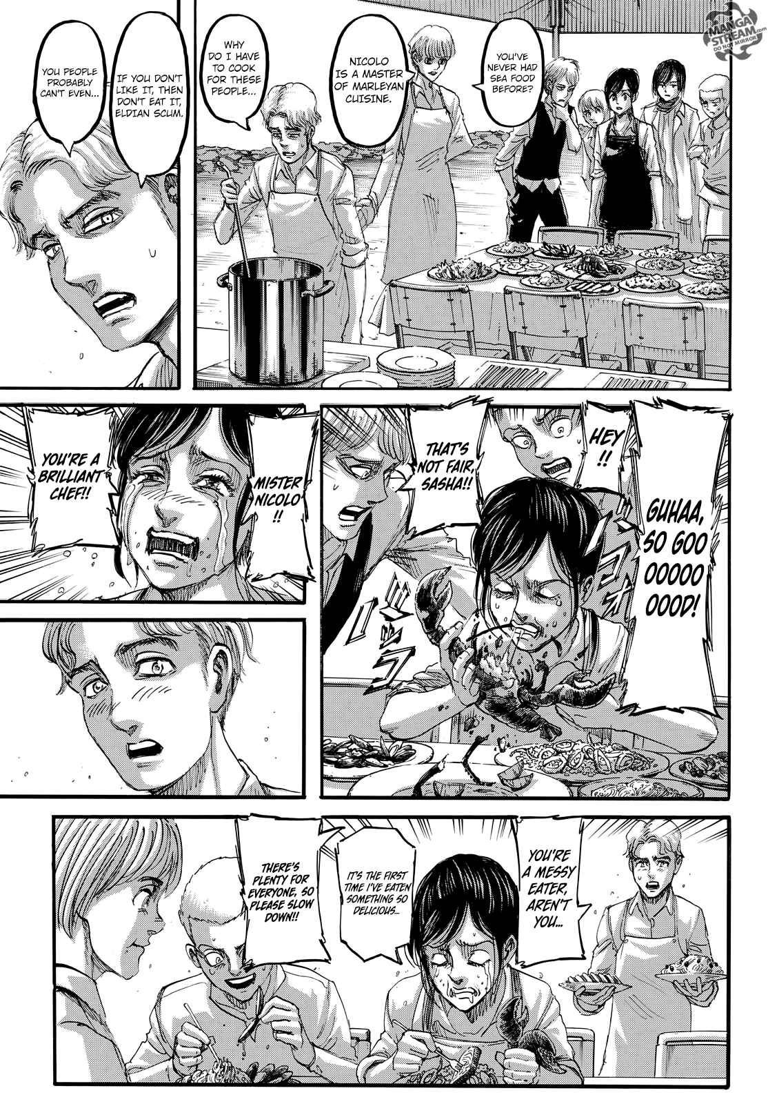 Lecture en ligne Shingeki No Kyojin 106 page 34