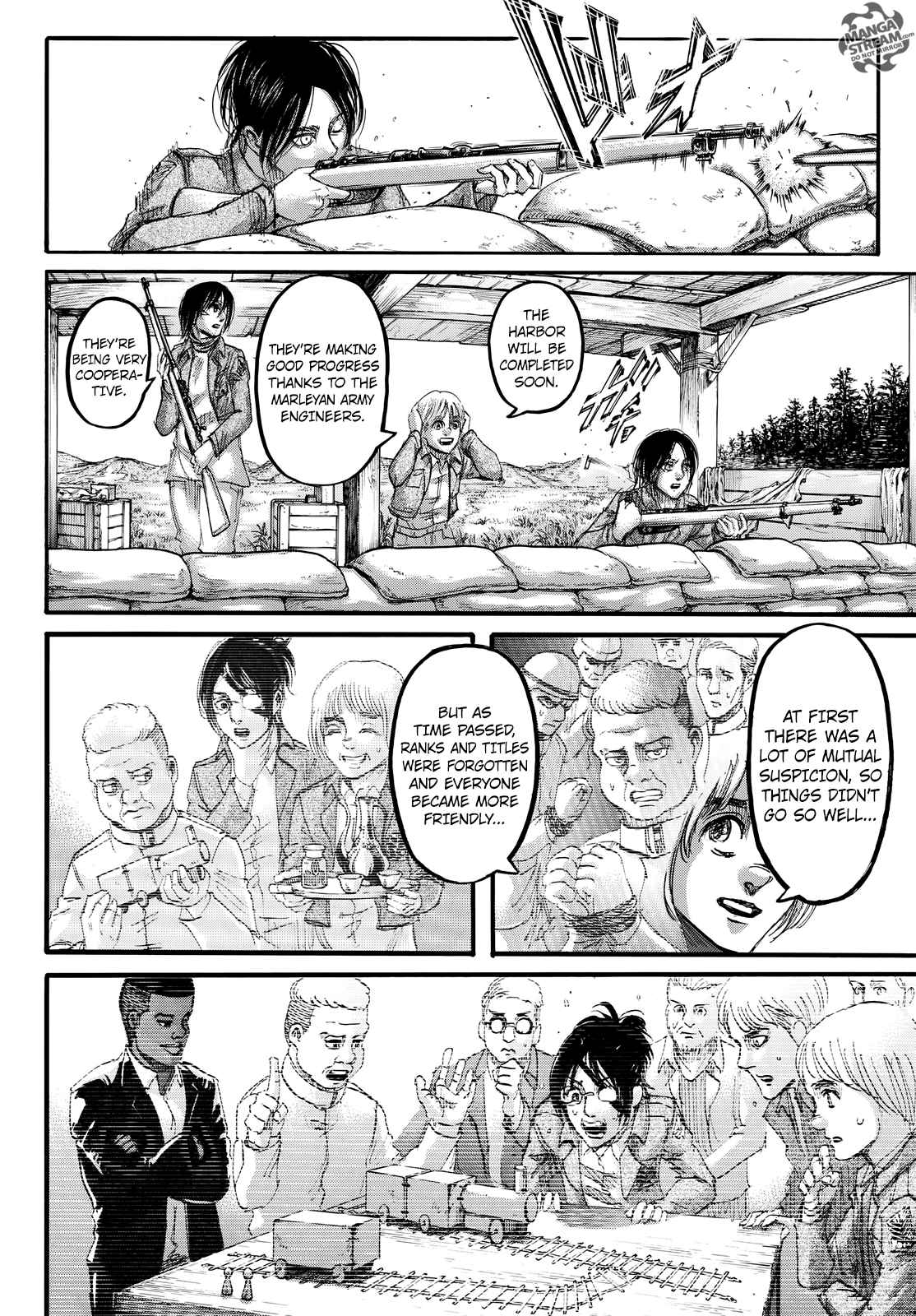 Lecture en ligne Shingeki No Kyojin 106 page 35