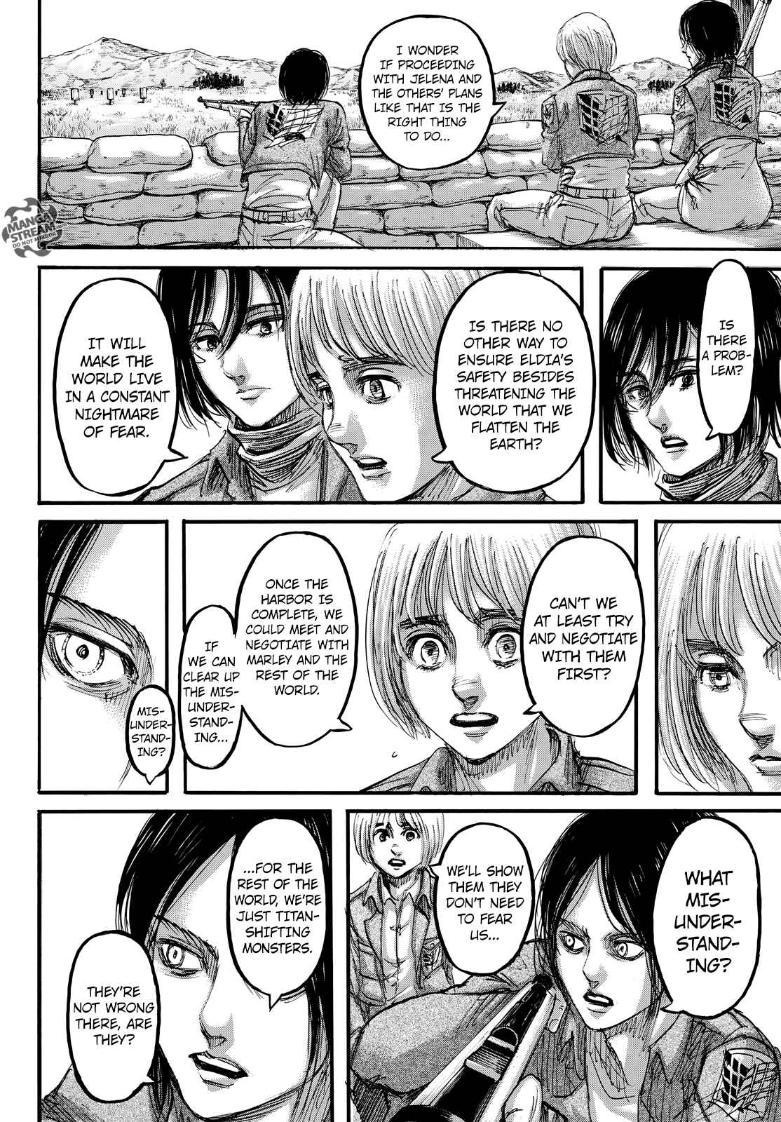 Lecture en ligne Shingeki No Kyojin 106 page 37