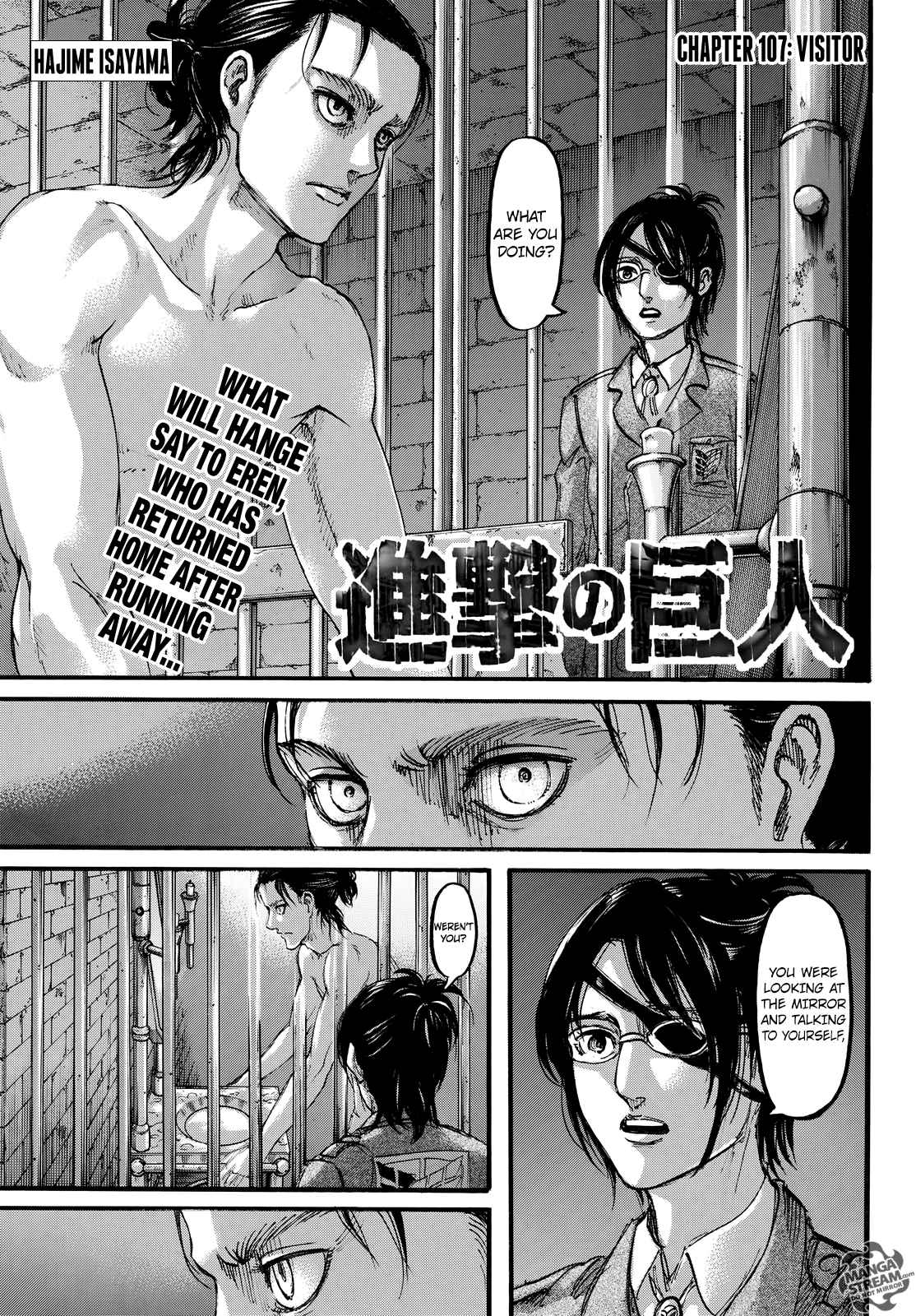 Lecture en ligne Shingeki No Kyojin 107 page 1