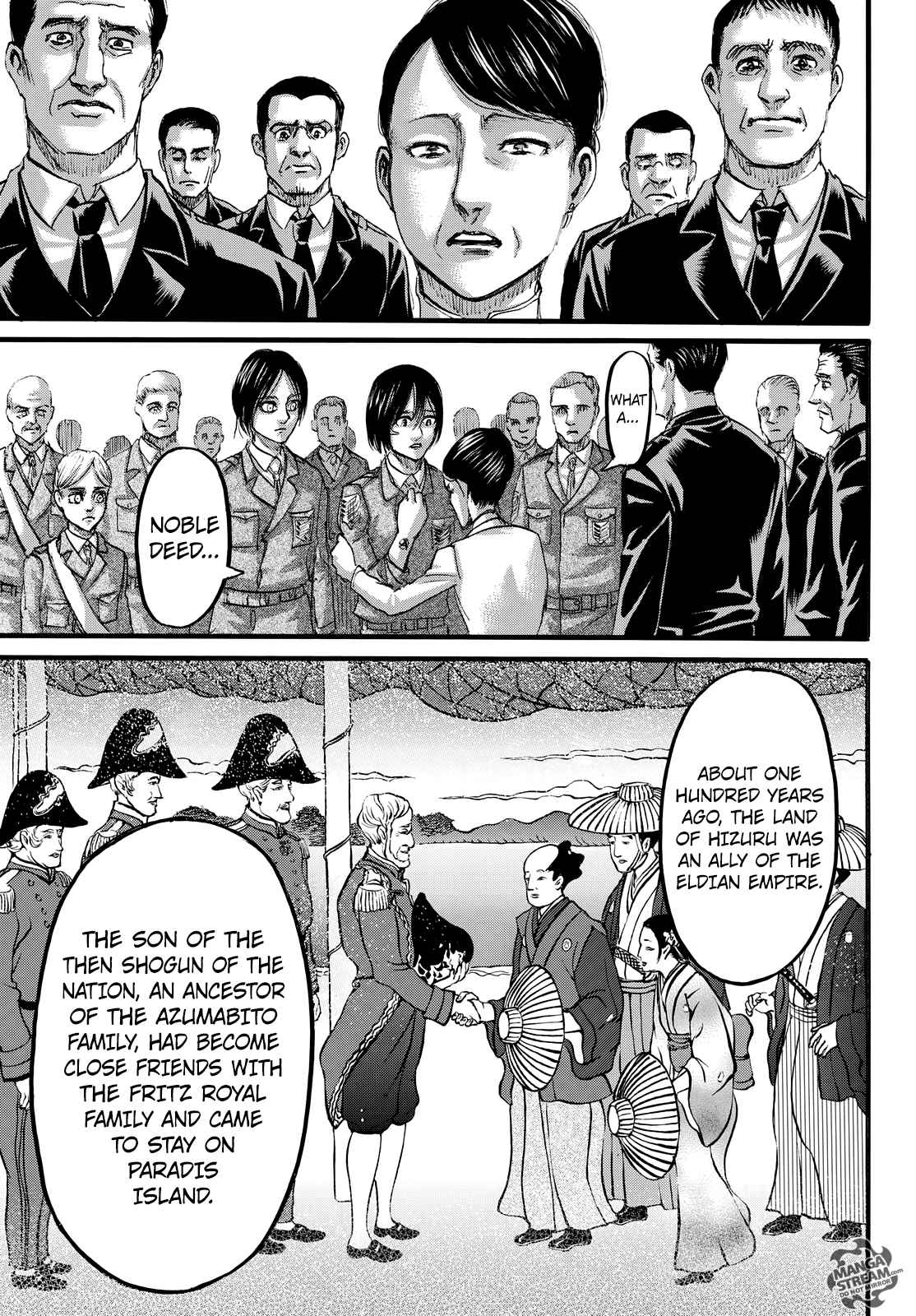 Lecture en ligne Shingeki No Kyojin 107 page 10