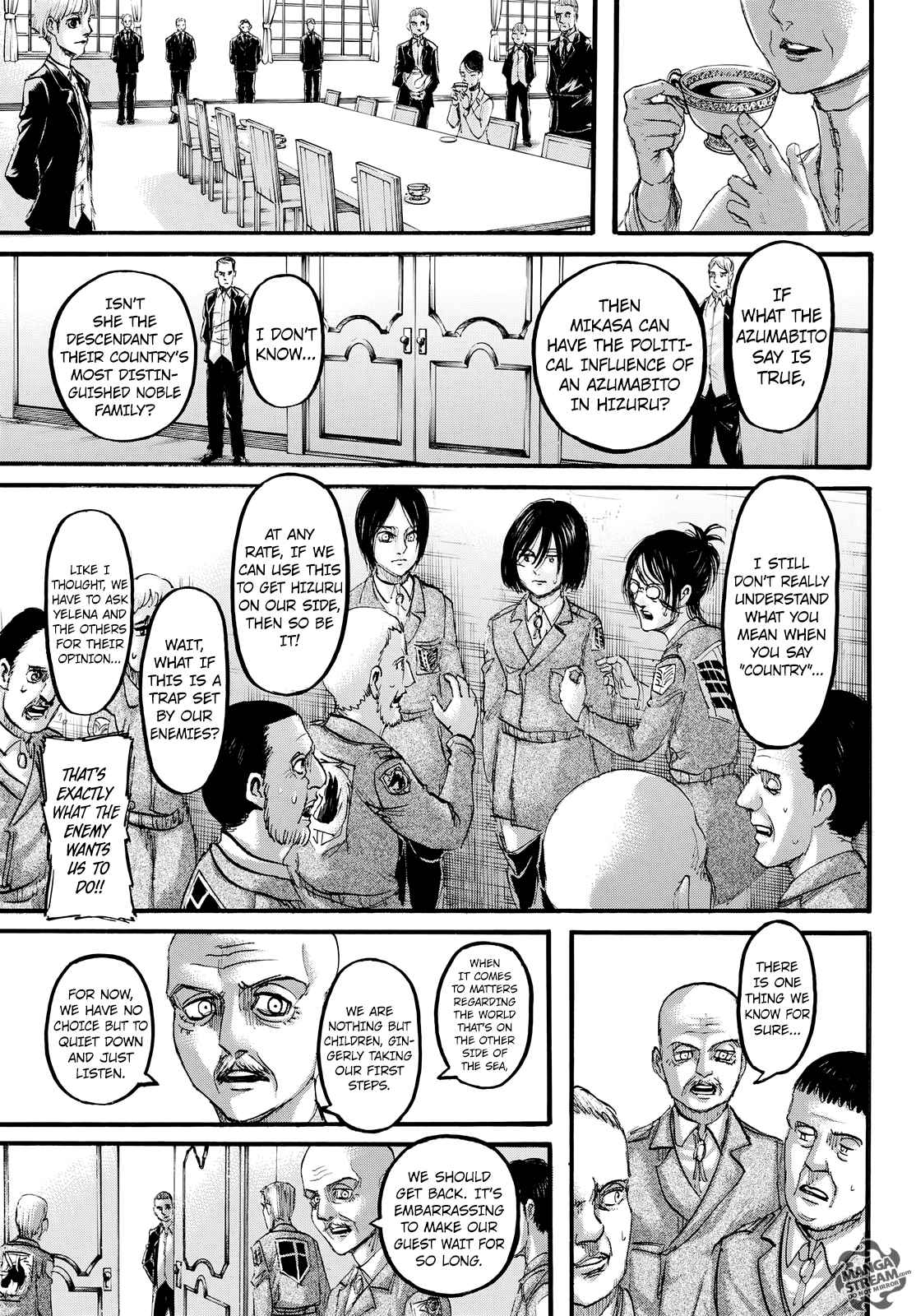 Lecture en ligne Shingeki No Kyojin 107 page 12