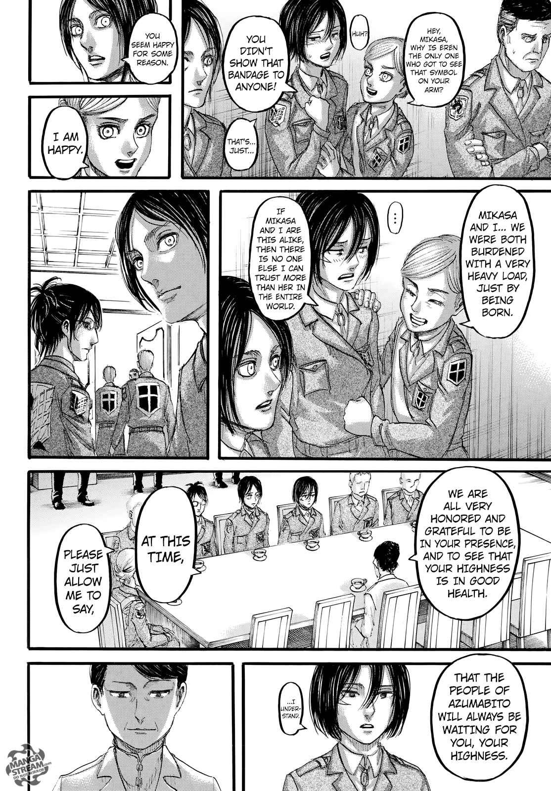 Lecture en ligne Shingeki No Kyojin 107 page 13