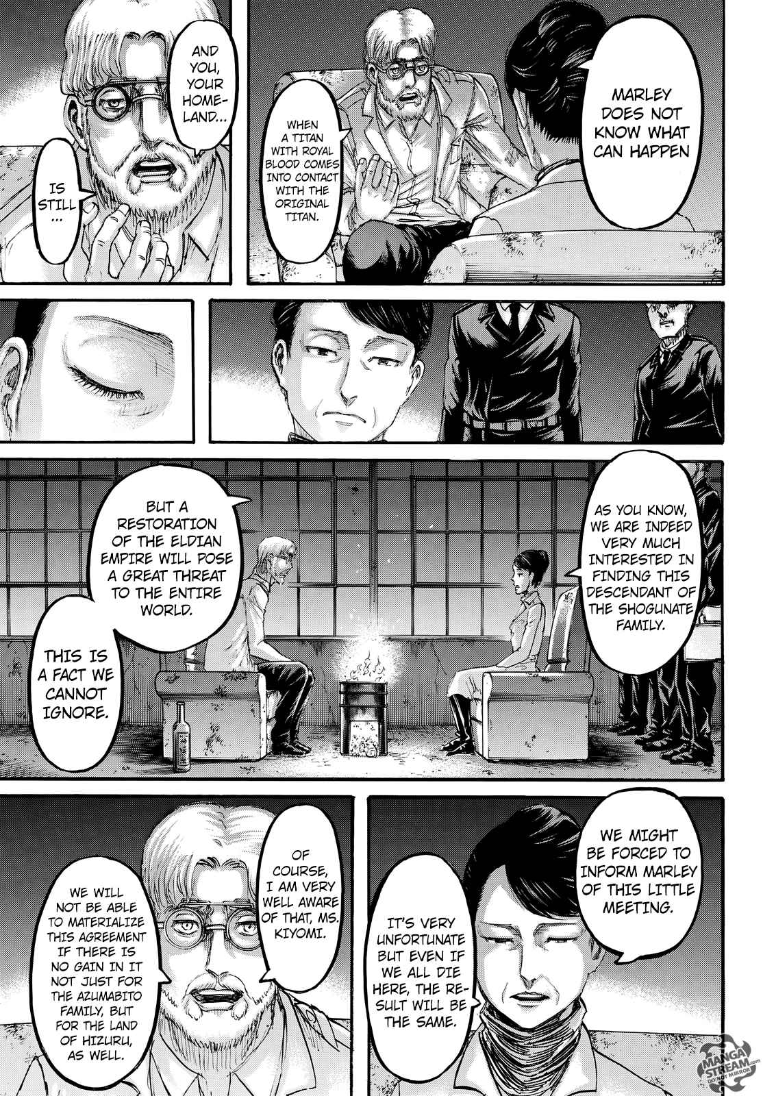 Lecture en ligne Shingeki No Kyojin 107 page 18