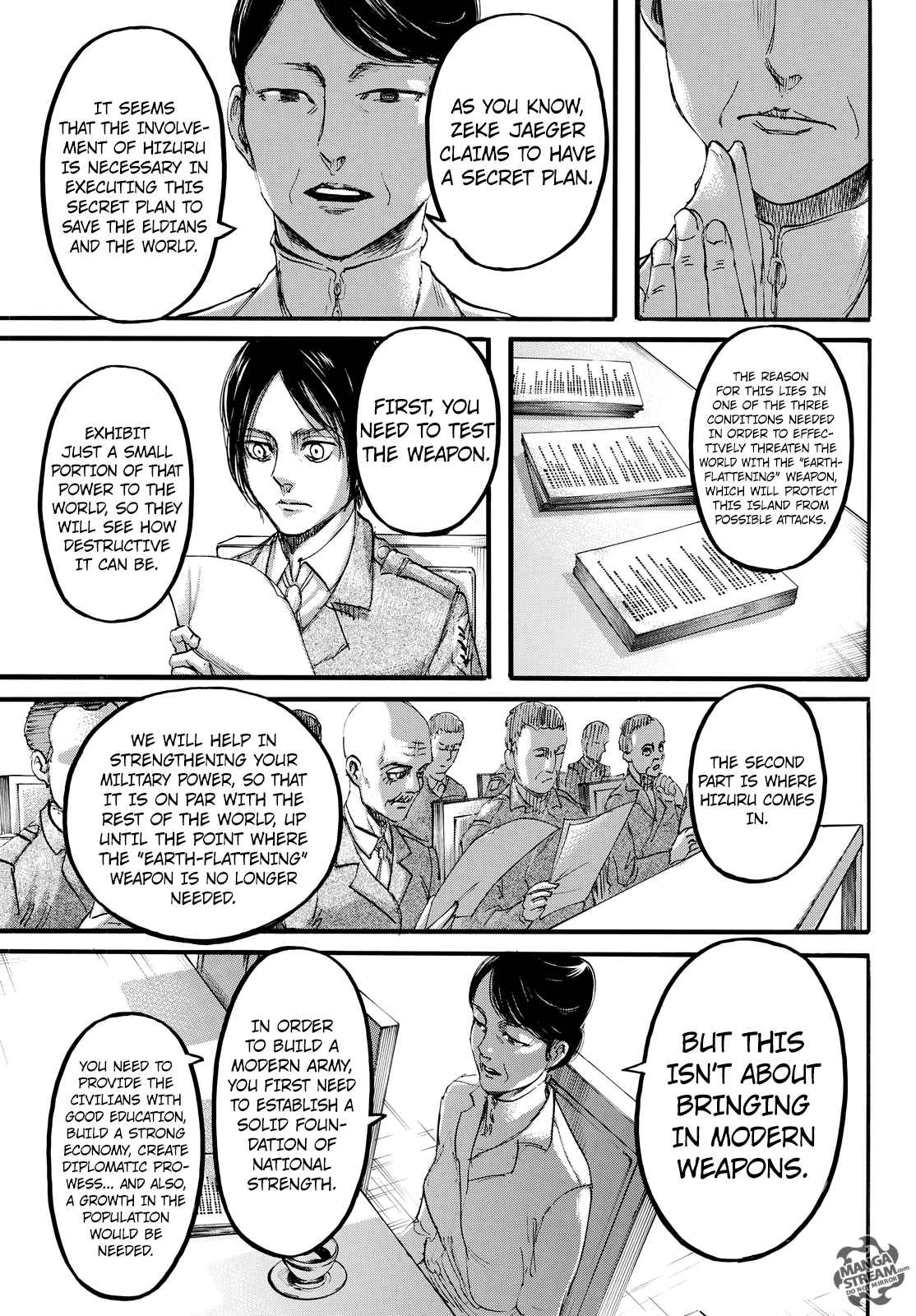 Lecture en ligne Shingeki No Kyojin 107 page 22