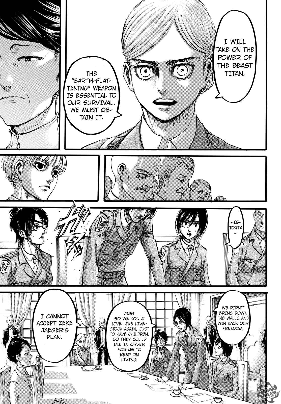 Lecture en ligne Shingeki No Kyojin 107 page 26