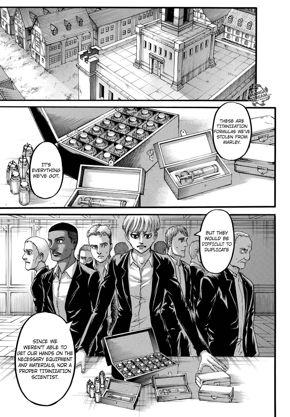 Lecture en ligne Shingeki No Kyojin 107 page 36