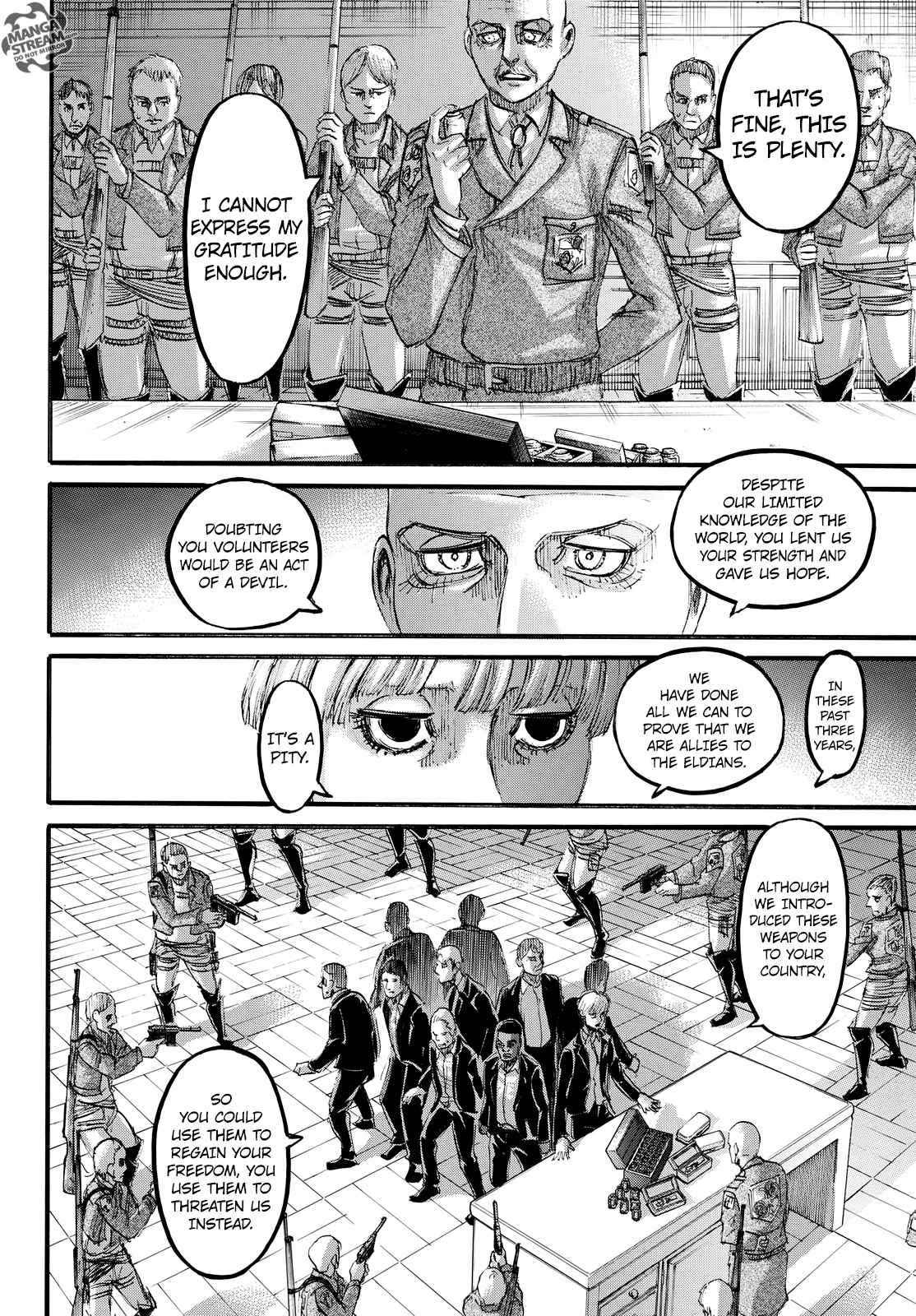 Lecture en ligne Shingeki No Kyojin 107 page 37