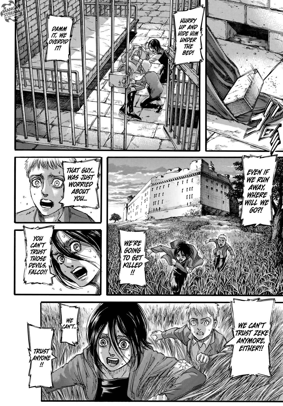 Lecture en ligne Shingeki No Kyojin 107 page 43