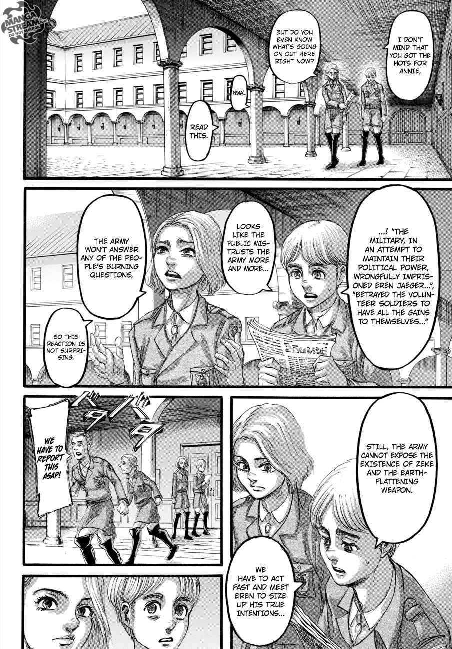 Lecture en ligne Shingeki No Kyojin 110 page 21