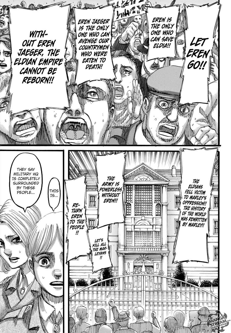 Lecture en ligne Shingeki No Kyojin 110 page 22