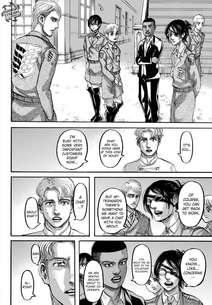 Lecture en ligne Shingeki No Kyojin 111 page 21