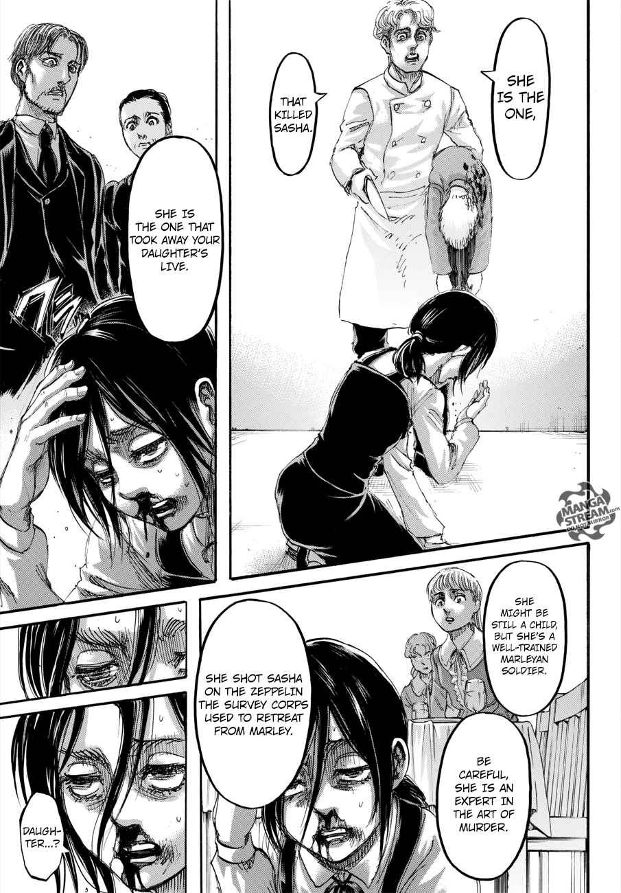Lecture en ligne Shingeki No Kyojin 111 page 32