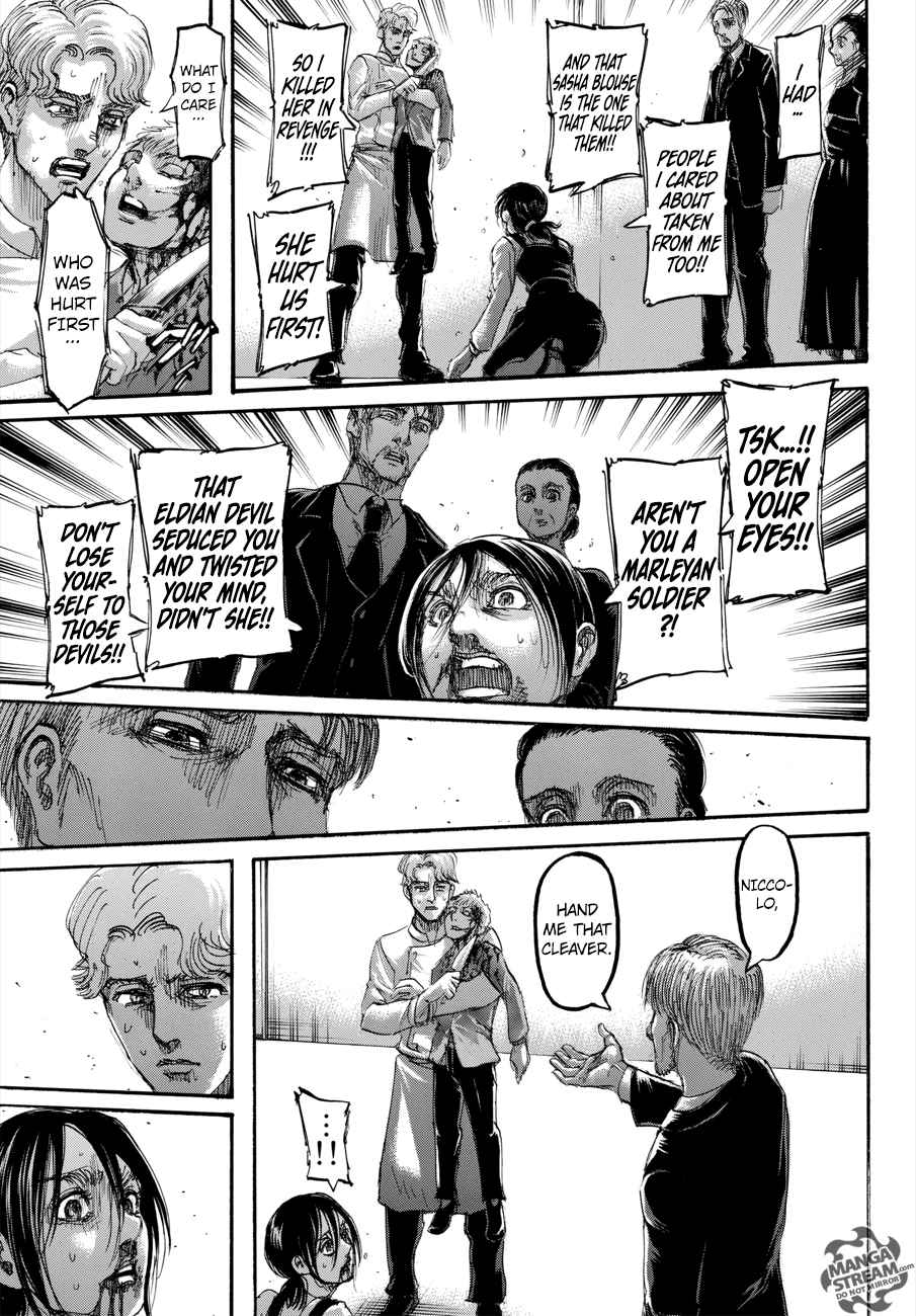 Lecture en ligne Shingeki No Kyojin 111 page 38