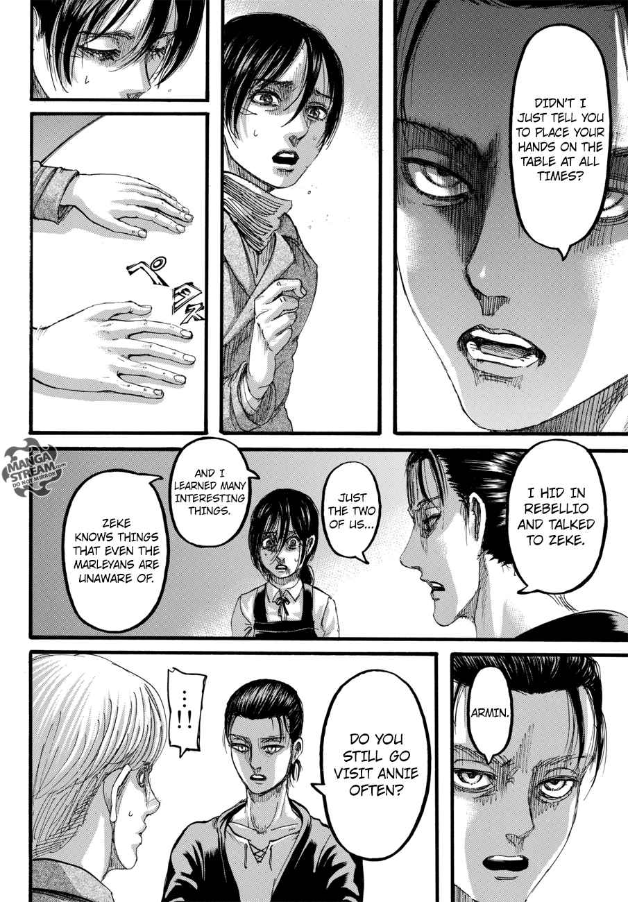 Lecture en ligne Shingeki No Kyojin 112 page 22